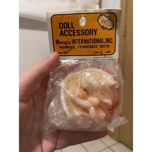 Doll Accessory Santa Head Vintage